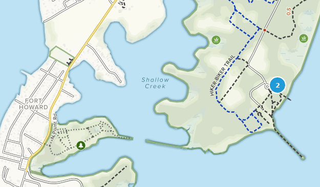 Fort Howard, Maryland Map