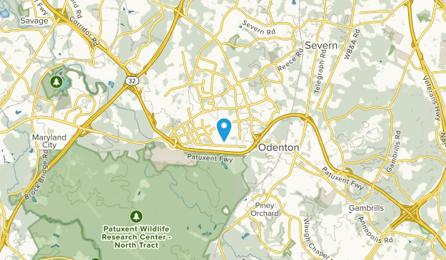 Fort Meade, Maryland Map
