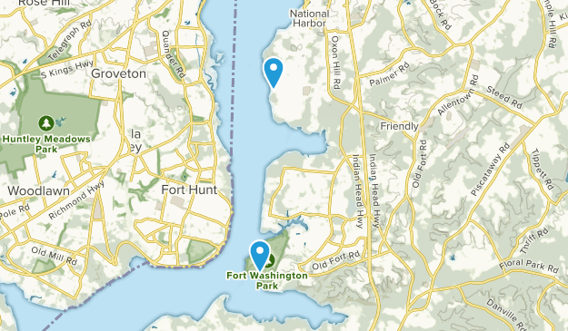 Fort Washington, Maryland Map