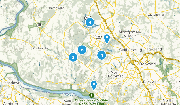 Germantown, Maryland Map
