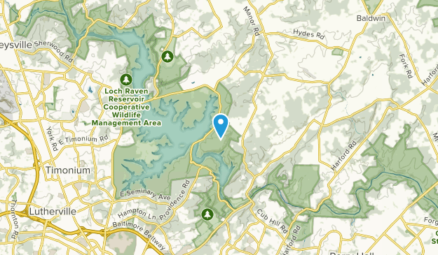 Glen Arm, Maryland Map