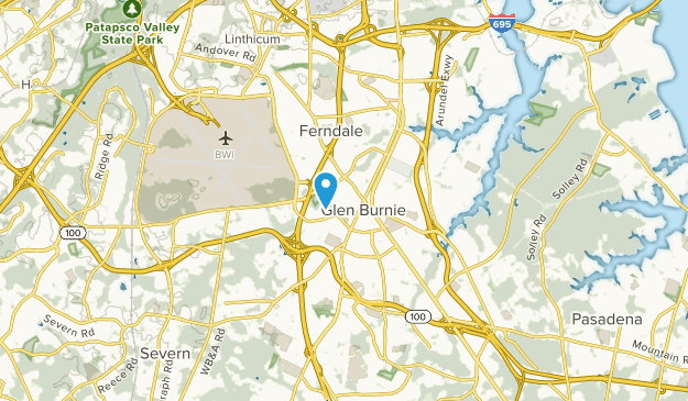 Glen Burnie, Maryland Map