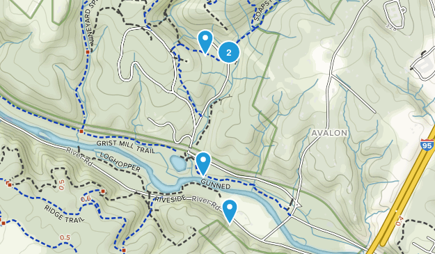 Glenartney, Maryland Map