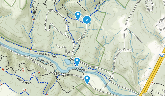 Glenartney, Maryland Map