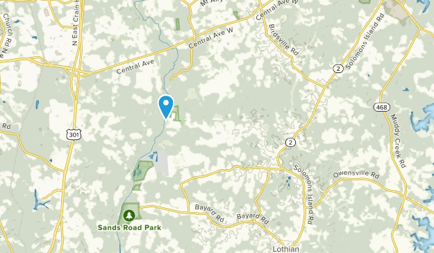Harwood, Maryland Map