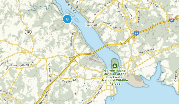 Havre de Grace, Maryland Map