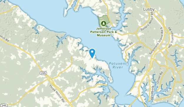 Hollywood, Maryland Map