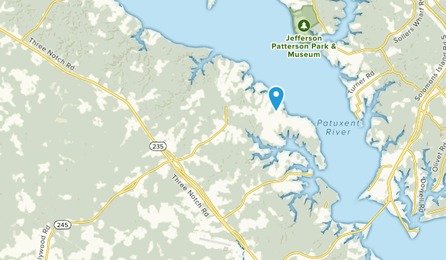Hollywood, Maryland Map