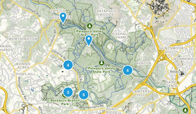 Ilchester, Maryland Map