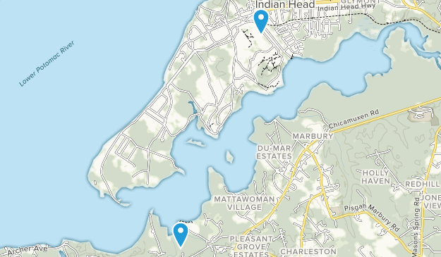 Indian Head, Maryland Map
