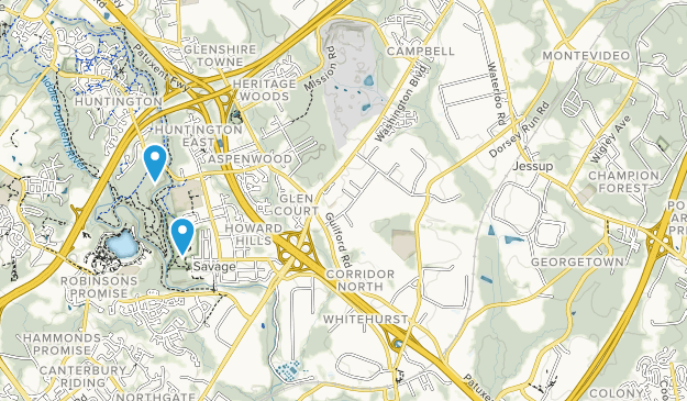 Jessup, Maryland Map