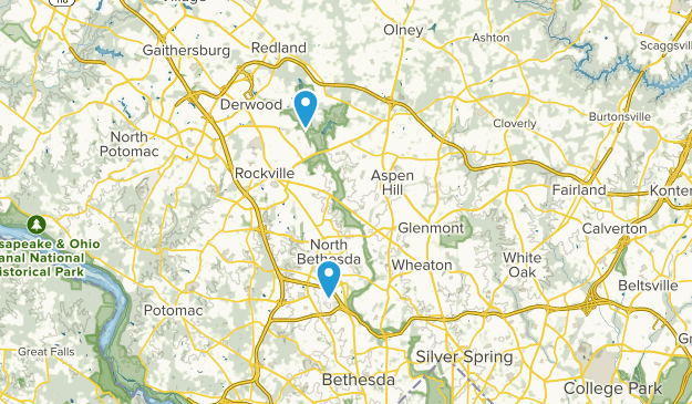 Kensington, Maryland Map