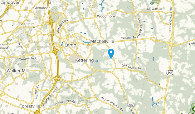 Kettering, Maryland Map