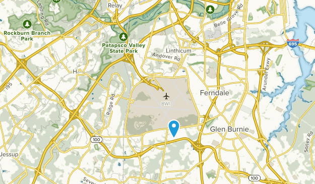 Linthicum, Maryland Map