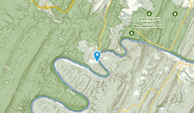 Little Orleans, Maryland Map