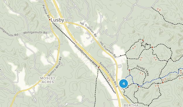 Lusby, Maryland Map