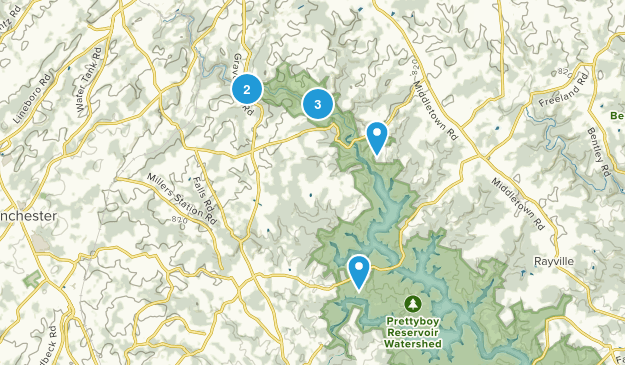 Manchester, Maryland Map