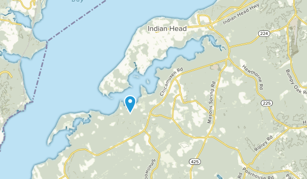 Marbury, Maryland Map