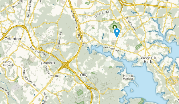 Millersville, Maryland Map