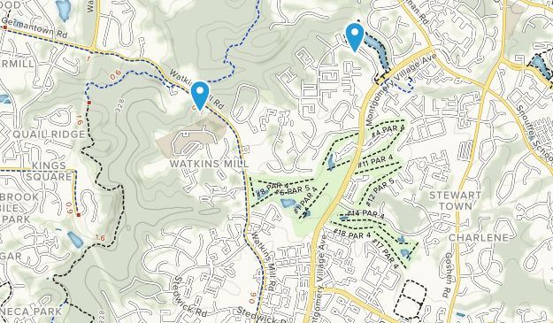 Montgomery Village, Maryland Map