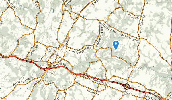 Mt Airy, Maryland Map