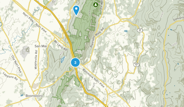Myersville, Maryland Map