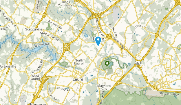 North Laurel, Maryland Map