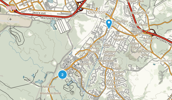 Odenton, Maryland Map