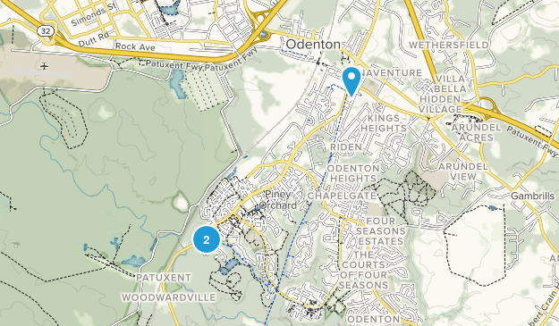 Odenton, Maryland Map