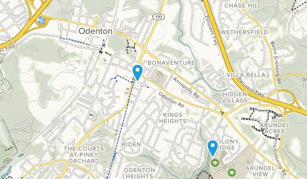 Odenton, Maryland Map