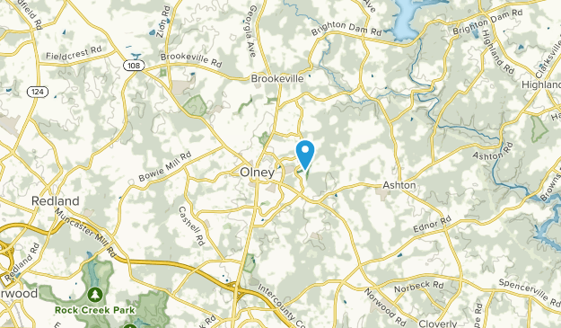 Olney, Maryland Map