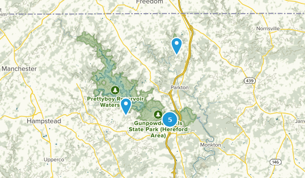 Parkton, Maryland Map
