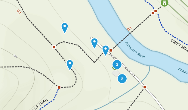 Patapsco Woods, Maryland Map