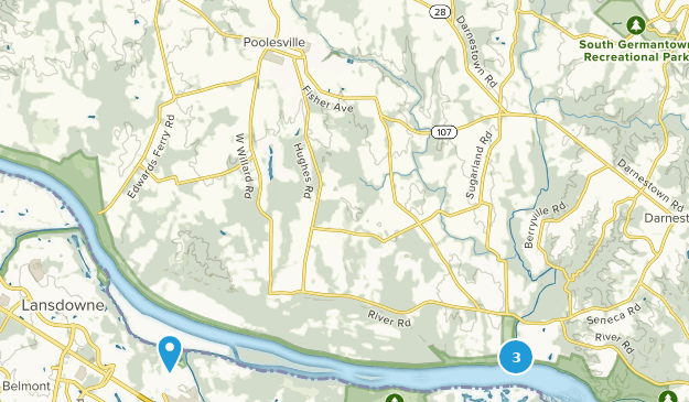 Poolesville, Maryland Map