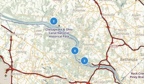 Potomac, Maryland Map
