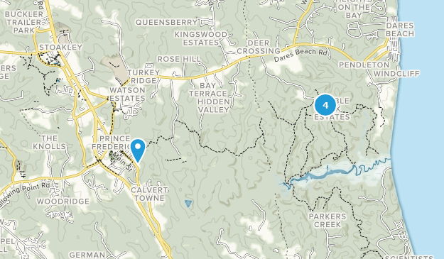 Prince Frederick, Maryland Map