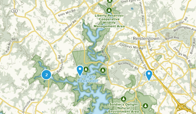 Reisterstown, Maryland Map