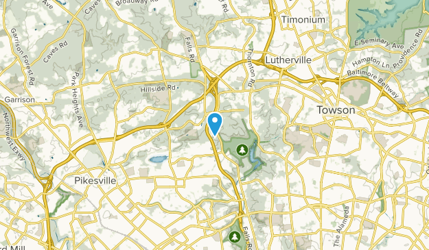 Ruxton, Maryland Map