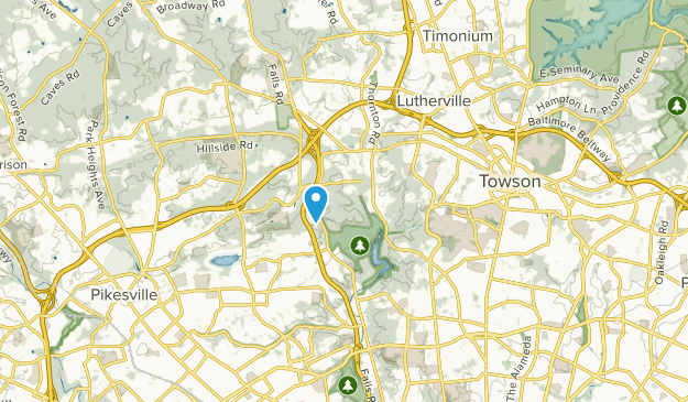 Ruxton, Maryland Map