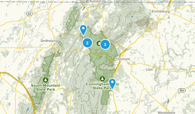 Sabillasville, Maryland Map