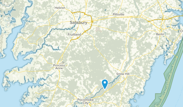 Salisbury, Maryland Map