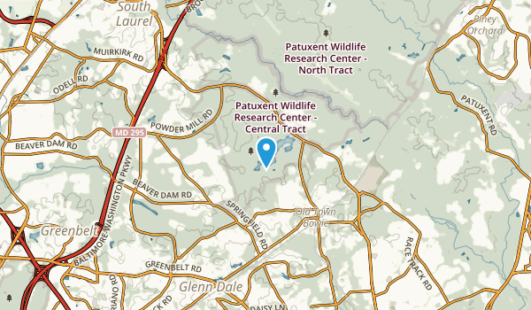 Sandy Hill Acres, Maryland Map
