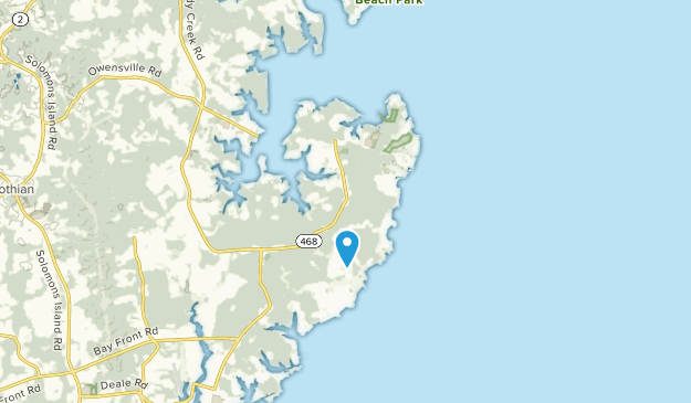 Shady Side, Maryland Map
