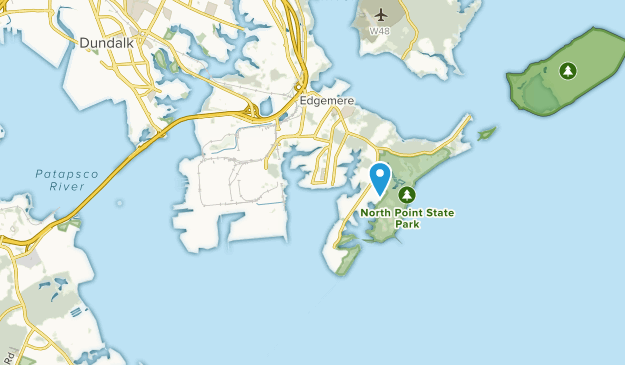 Sparrows Point, Maryland Map