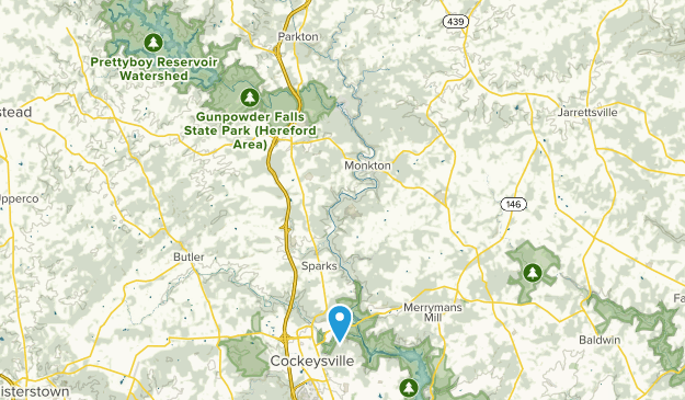 White Hall, Maryland Map