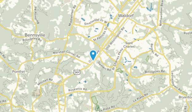 White Plains, Maryland Map