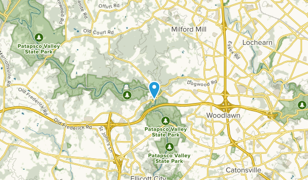Windsor Mill, Maryland Map