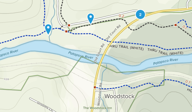 Woodstock, Maryland Map