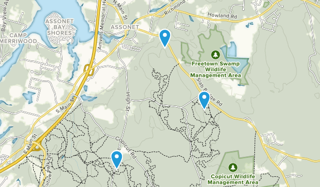 Assonet, Massachusetts Map