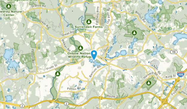 Ayer, Massachusetts Map
